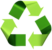 This is an image of a recycling symbol.