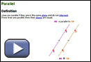 This interactive explains parallel lines.