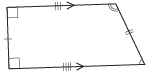 This is an illustration of a right trapezoid.