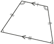 This is an illustration of a isosceles trapezoid.