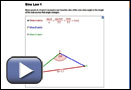 This is a play button that opens Sine Law 1.