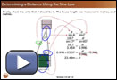 This play button opens Determining a Distance Using the Sine Law.