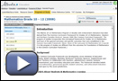This play button opens the Learn Alberta website.