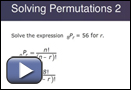 This is a play button for Solving Permutations 2.