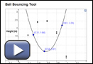 This is a play button for Ball Bouncing Tool.