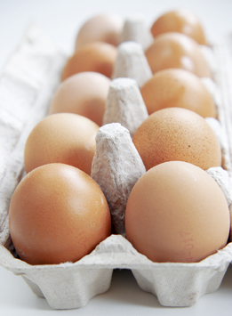 This is a photo of 10 eggs.