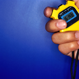 This photo is of a stopwatch.