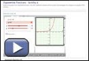 This is a play button for Exponential Functions—Activity A.