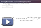 This is a play button that opens Solving Exponential Equations 2.