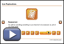 This is a play button that opens Icon Explanations.
