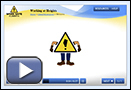 This is a playbutton that launches Working at Heights.