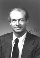 This photograph is of Linus Pauling.