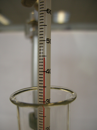 Photo 9: This photograph shows the final temperature of the water.