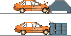 Two illustrations are shown one above the other.