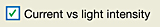  This screen capture shows the current vx light intensity box checked.