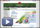 This is a play button for Eating Well with Canada's Food Guide.