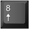 an illustration showing the 8 key