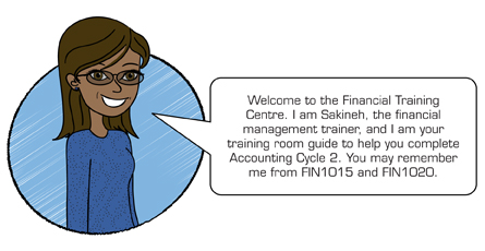 This image shows a cartoon picture of a young woman.