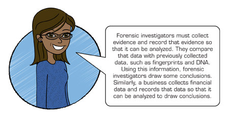 This image shows a cartoon picture of a young woman.