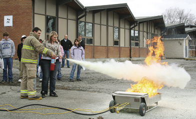 fire extinguisher use