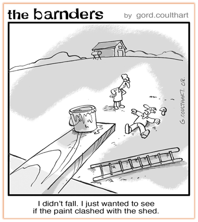 ladders fall