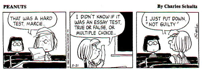 peanuts test