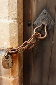 locked door