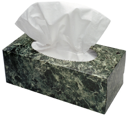This is a photo of a tissue box.