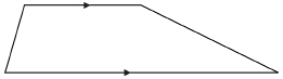 This illustration shows a trapezoid.