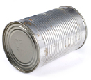 This is a photo of a tin can.