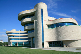 This photo shows the First Nations University of Canada in Regina, Saskatchewan.