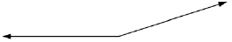 This illustration shows an obtuse angle opening to the left.