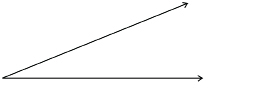 The illustration shows an acute angle.