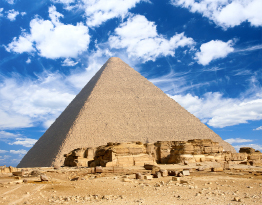 This is a photo of a pyramid.