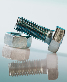 This is a photo of a screw bolt and a nut.