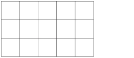 This illustration shows a 3-square-by-5-square grid.