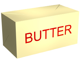 This is a photo of one pound of butter.