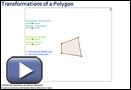 This play button opens Transformations of a Polygon.