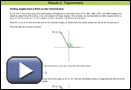 This is a play button that opens Finding Angles from a Point on the Terminal Arm.