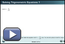 This is a play button that opens Solving Trigonometric Equations 1.