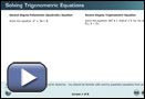 This is a play button that opens Solving Trigonometric Equations 2.