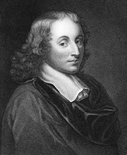 This is a portrait of Blaise Pascal.