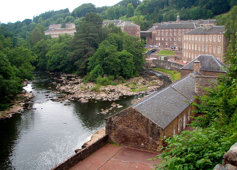 Photograph of New Lanark Village 2009