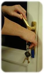 locking door
