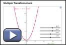 This is a play button that opens Multiple Transformations.