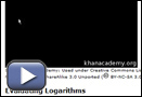 This is a play button that opens “Introduction to Logarithms.”