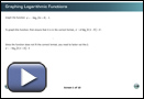 This is a play button that opens Graphing Logarithmic Functions.