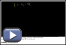 This is a play button that opens “Solving Inequalities.”